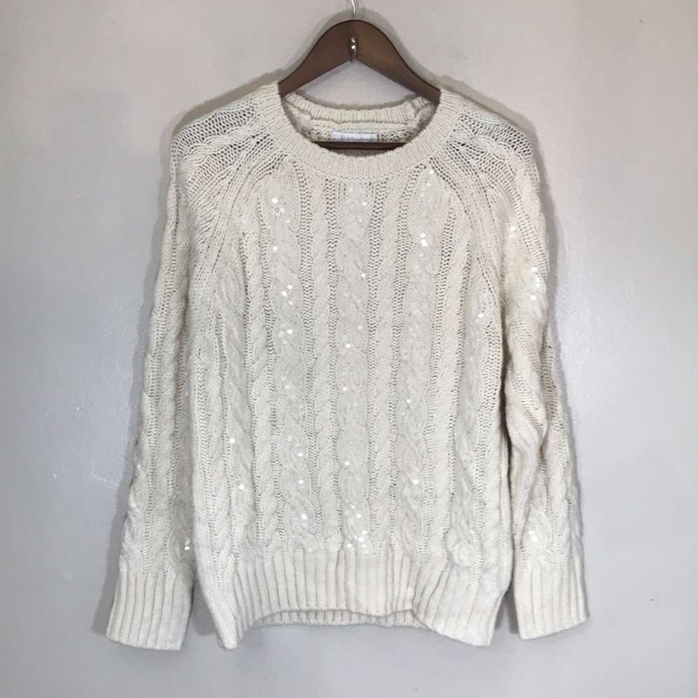 NWOT‎ Design History Cable Knit Sweater